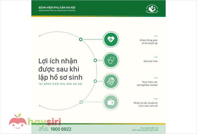 các xét nghiệm khi làm hồ sơ sinh