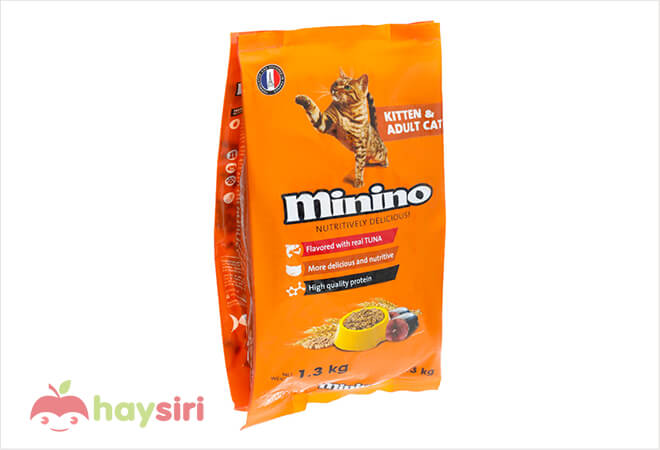 hạt thức ăn minino cho mèo