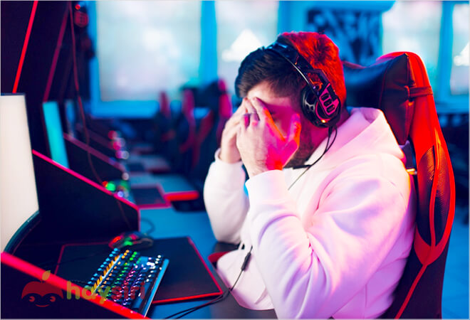 vận động viên esport rất dễ bị mệt mỏi và stress