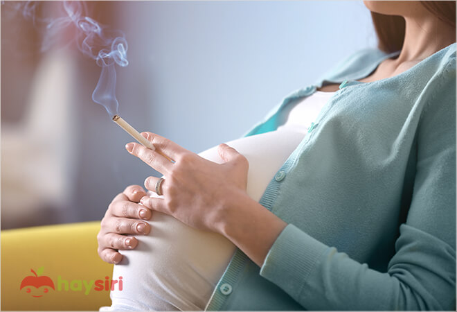 tránh hút thuốc trong quá trình mang thai để phòng ngừa bệnh còi xương
