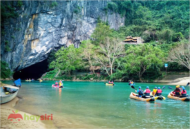 cảnh sắc tươi đẹp ở phong nha kẻ bàng