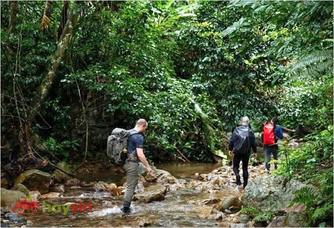 Du khách trekking thám hiểm hệ thống hang động ở Phong Nha - Kẻ Bàng