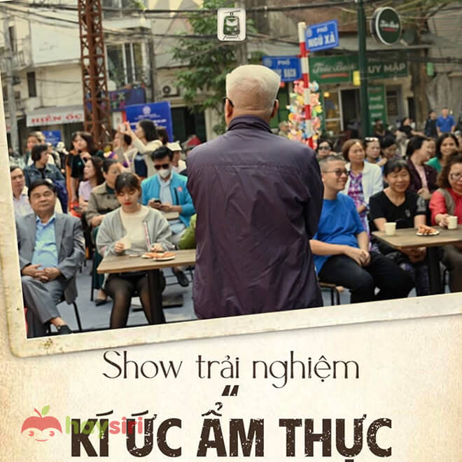 Hình ảnh về show “ Ký ức ẩm thực” diễn ra trong khuôn khổ chương trình “ Đêm Trúc Bạch”