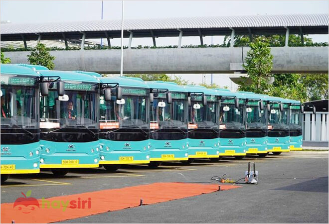 Tuyến bus kết nối với Metro Bến Thành - Suối Tiên