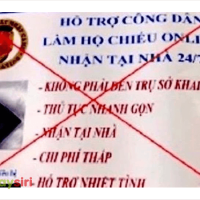 Chú Ý cảnh giác với dịch vụ làm Hộ Chiếu qua mạng xã hội Zalo, Facebook, cò mồi, tờ rơi quảng cáo