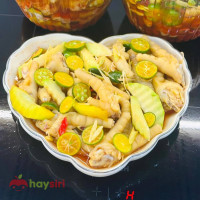 Những món ngon từ chân gà - Phần 2: Chân gà ngâm sả tắc